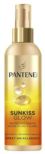 Pantene Pro-V Sunkiss Glow Spray Protector Solar para el Pelo 200ml. Protege contra el Sol, Sal y Cloro para Pelo Fuerte y Brillante
