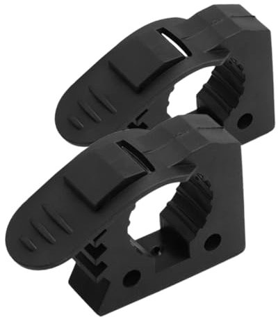 Cabilock 2 Piezas Clip De Seguridad Agarre Para Herramientas De Montaje Clamp De Liberación Rápida Abrazadera Para Herramientas De Montaje. Abrazadera De Goma Black Caucho