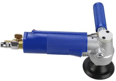 Lijadora de agua neumática de aire de 3 pulgadas, molino de alimentación de agua, máquina pulidora húmeda for mármol, cuarzo, granito, pulido de piedra para mármol, cerámica(3inch-16mm)