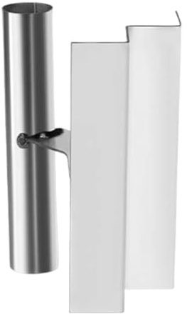 FashionCha Paleta para Esquinas Multifuncional Acero Inoxidable Diseño Compacto Y Ligero para Acabados Profesionales Adecuada para Renovaciones Y Construcciones, W Shape 10x5.6cm