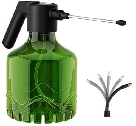 Spruzzatore Elettrico Per Acqua 2L - Cura Del Prato Nebulizzatore Portatile | Spruzzatore Regolabile Ricaricabile USB | per Esterno Prato Serra Diserbo Piante Indoor Lavaggio Auto Giardino Finestra