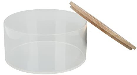 Pssopp Hamster-Sandbadewanne, Acryl-Sandbadebox für Kleine Haustiere für Hamster, Rennmäuse, Mäuse – Geräumiges Design für Sandbaden und Grabspaß (#2)