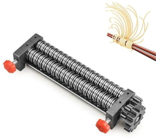 Máquina Automática Para Hacer Pasta Fresca, Laminadora De Masa Eléctrica 550W, Uso Comercial Y Hogar, Perfecta Para Fideos, Ramen, Lasaña (1,8 mm (excluyendo la laminadora de masa))