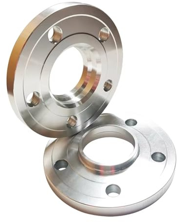 distanziali ruote mozzo 2PCS Adattatori Per Ruote Distanziatore Per Benz Distanziale Ruota 5x112 CB 66,6mm Cerchione Allargatore In Alluminio Forgiato(15mm silver)