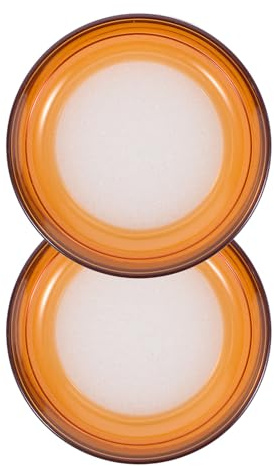 Toddmomy Humidificateur de Doigt Rond en Plastique et Éponge Orange, Multifonctionnel pour Compter Billets et Papiers, pour Banques et Institutions Financières, Pack de 2 Pièces