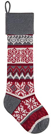 C&F Home Winter Snowflake Stocking Snowflake
