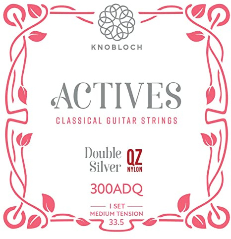 Knobloch 300ADQ Active QZ Nylon – Klassische Gitarre – mittlere Spannung