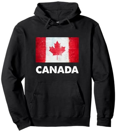 Canada Drapeau canadien Sweat à Capuche