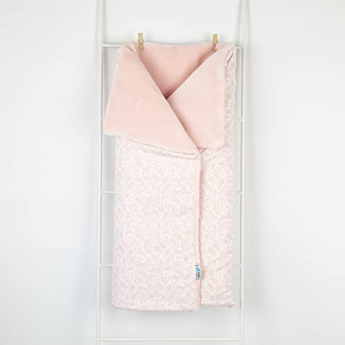 Pielsa Baby – Ainara – 11914-63 | Baby-Rollen, wendbar, für Babys, Auto, für Babys, für Kinderwagen, Rosa, für Babys, Größe 70 x 90 cm