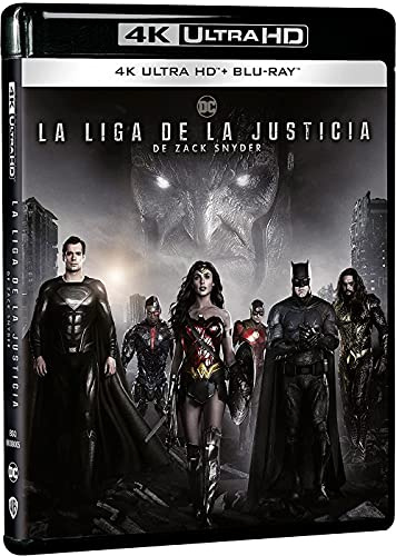 La Liga de la Justicia de Zack Snyder (2 discos Blu-ray + 2 discos 4k UHD) [Blu-ray]