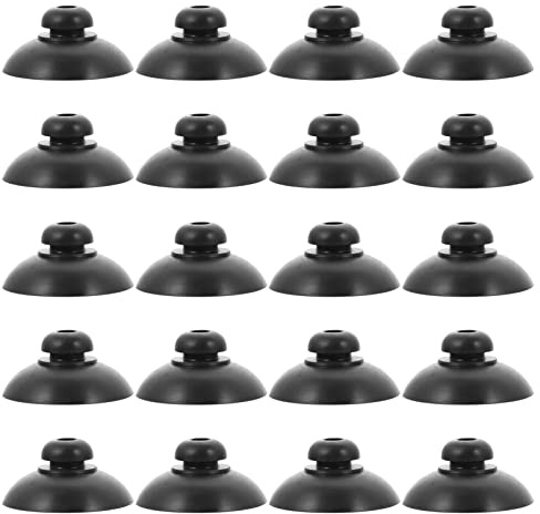 POPETPOP 20pcs Replacement Cups for Aquariums Black Holders for Aeration Pump and Fish Tank Accessories Easy Installation Oxygen