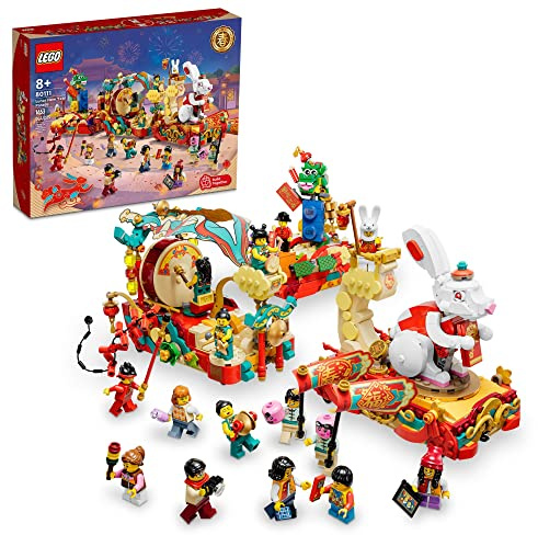 LEGO Lunar New Year Parade 80111 Bauspielzeug-Set für Kinder, Jungen und Mädchen ab 8 Jahren, 1653 Teile