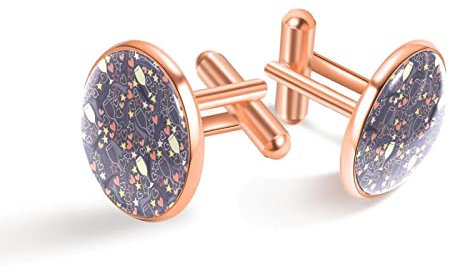 Boutons de manchette personnalisés pour mariage - Verre à vin rouge, 20mm*20mm, Acier inoxydable, Quartz synthétique