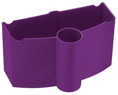 Pelikan Wasserbox mit Pinselhalter, Malbecher für K12 und K24, violett, 1 Stück