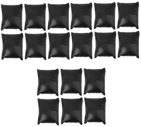 IMIKEYA 18 Stk Kissen Beobachten Schmuckkissen-display Schwarze Kissen Schmuck Kissen Uhrendisplay-kissen Schmuck Display Lederarmbänder Armband Pu-leder Kissenbezug