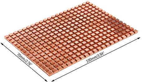 Kühlkörper aus reinem Kupfer für 6,3 cm (2,5 Zoll) mechanische Festplatte, SSD, Kühlkörper, ultradünner CPU-Lüfter, Flüssigkeit, kleines Wasser, CPU, CPU, Luftkühlkörper, CPU