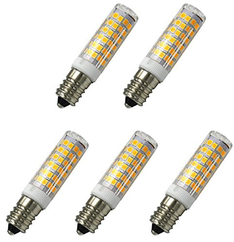 Aoxdi 5 Stück E14 LED Lampe Warmweiß 7W, LED Lampen Licht | 75 SMD 2835 LED Leuchtmittel, E14 Glühbirne, kein Flackern, Nicht dimmbar, Enegiesparende G9 kleine Birne, AC220-240V