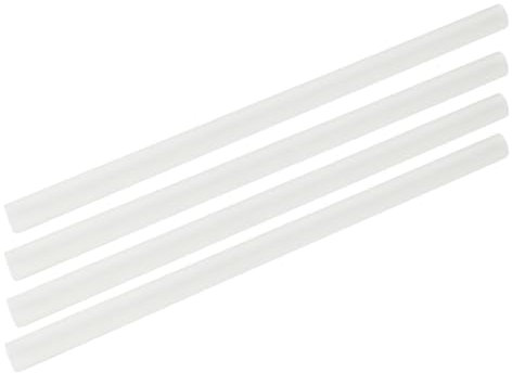 Fackelmann Cannucce in plastica Ø 10 mm Rio Party, cannucce riutilizzabili per ogni occasione, tubi ecologici (colore: traslucido), quantità: 1 set da 8 pezzi