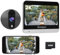 Bextgoo 2K Judas de Porte Camera Surveillance avec Carte 64 Go, Visiophone Connecté Interphone Vidéo, Judas Numerique 4.3’’ Écran avec Batterie 8000mAh, Vision 170°, Détection de Mouvement AI