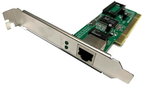 Carte contrôleur réseau, 10/100/1000 Mbps Gigabit Ethernet LAN Low Profile PCI Network Controller Card