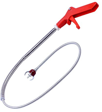 Cabilock Herramientas Para Destapar Inodoros Flexible De Herramienta De Agarre Telescópica Para Limpiar Desagües De Baño y Cocina