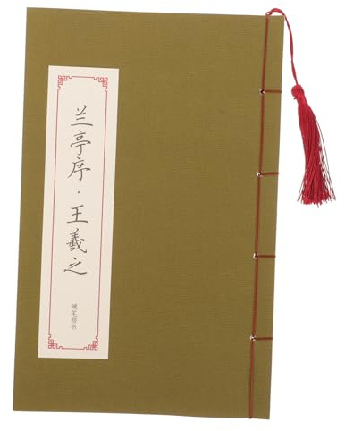 HOMSFOU Cuaderno de Práctica de Escritura Libro de Caligrafía para Estudiantes Ejercicios de Caligrafía y Herramienta de Escritura con Poesías Clásicas para Principiantes