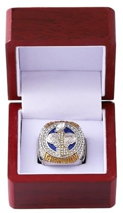 Fantasy Football Ring 2022 Championship Trophy Geschenkbox Ring Display Box