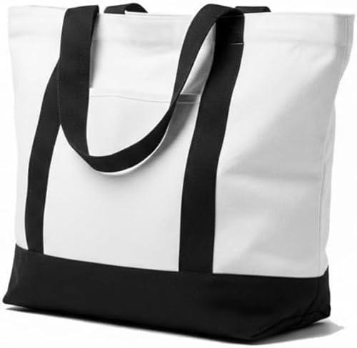 ELES VIDA Bomullspåse 50 x 40 x 16 cm premium – OEKO-TEX certifierad – handväska, högkvalitativ tygväska, bärväska, bomullspåse, shoppingväska, jutepåse, tygpåse