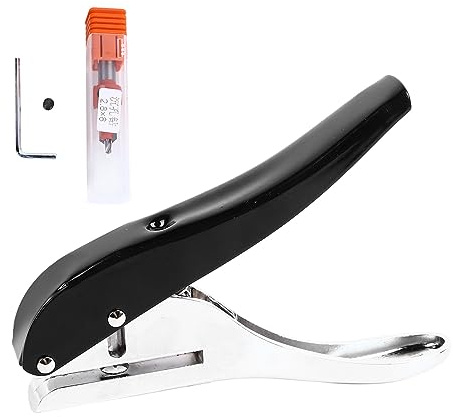 Kit de herramientas para bandas de bordes, perforadora de 8 mm, broca avellanadora, juego de tuercas de llave hexagonal, acero de aleación de cromo vanadio de primera calidad para
