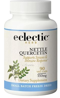 Eclectic Herb - Nettle Quercetin Capsules | Non-GMO, Vegan | 90 CT