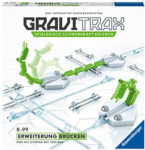Ravensburger GraviTrax Kugelbahn - Erweiterung Brücken 26120, für Kinder ab 8 Jahren und Erwachsene