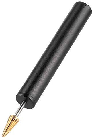 BORDSTRACT Edge Dye Applicator, Stainless Steel Inner Core Electroplating Spray Paint Printing for Various Leather Items (Black)