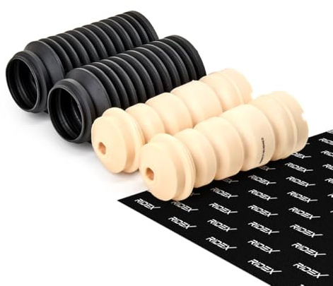 RIDEX Staubschutzsatz Stoßdämpfer Hinten Service Kit Kompatibel mit VW Golf 3 1H1 Golf 2 19E, 1G1 Golf 4 Cabrio 1E, AUDI A4 Limousine 8D2, B5 A4 Avant 8D5, B5