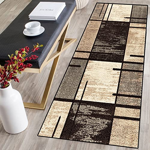 Single tree forest Teppich Läufer - Teppiche - Läufer Flur Teppich，Niederflor Bunter Modern rutschfest Waschbar，Pflegeleicht,Geruchsneutral，für Korridor,Schlafzimmer,Innen Wohnzimmer