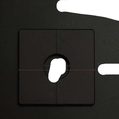 KEOJI 1PCS Wall Wire Hole Cover 86 Type Junction Box Outlet Cable Protector Pipe Plug Decor Cover Snap-on Plate New-Junction Box