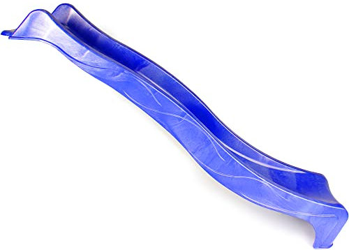 Ondis24 Wellenrutsche 230 cm Rutsche Wasserrutsche für Spielturm Hangrutsche Anbaurutsche (Royalblau)