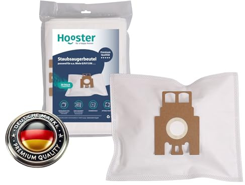 Hooster 20 Staubsaugerbeutel für Miele S8360 / S 8360 Powerline/Ecoline Beutel inkl. Microfilter