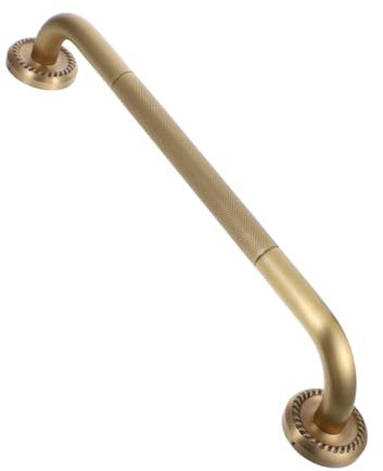 Gatuida Bathroom Safety Grab Bars and Shower Handrail for Elderly, Thickened Non-Skid Bathtub and Toilet Wall-Mounted Brass Support Bar for Senior Bathroom Accessibility