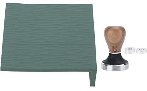 Espresso Tamping Mat, Espresso Tamper Coffee Matt for Counter Espresso Hand Tampers Espresso Tamper Station(Green)