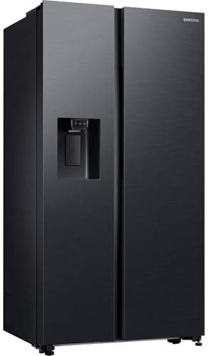 Samsung RS64DG5303B1EF Side by Side Kühl-Gefrier-Kombination Premium Black Steel