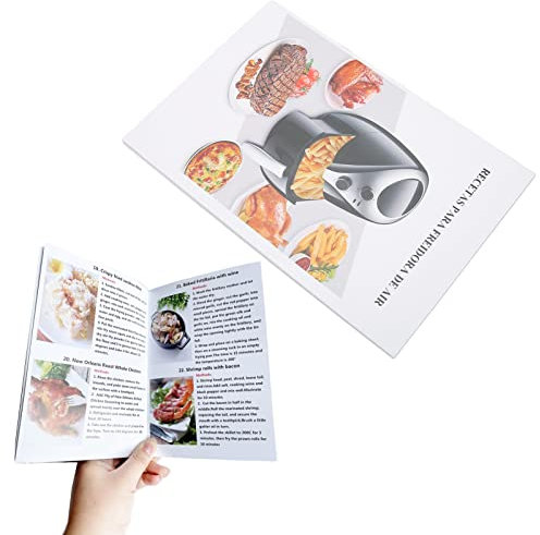 Ricettario della friggitrice ad aria, ricette pratiche e salutari facili da capire Ottima scelta Regali perfetti per principianti e utenti esperti