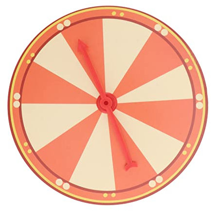 BCOATH Prize Wheel for Boys and Girls Birthday Party Toy Strong Construction Suitable for Fundraisers Parties Classrooms Events
