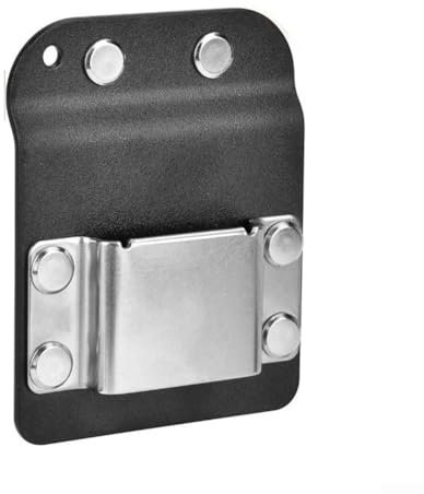 Bohrholster für Gürtel, Nylon und Edelstahl, Clip-On-Gürtelbohrer-Halter, Clip-Holster für Schlagnagler, Akku-Bohrschrauber (1 Stück)