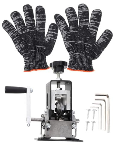 Gadpiparty Máquina Manual Para Pelar Cables Herramienta De Desforre De Pelacables Portátil Para Industrial y Doméstico Compatible Taladro y De Usar