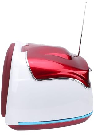 aqxreight Motorrad-Topcase, Wasserdicht, Retro-Stil, 38 L, Heck-Aufbewahrungsbox, Motorrad-Heckkoffer für Elektroroller, Helm-Aufbewahrungstasche mit Schloss, Motorrad-Zubehör