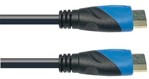 Blendend Cable HDMI 2.0 macho-macho de 5m, resolución 4K, ideal para conectar dispositivos de audio y video de alta definición.