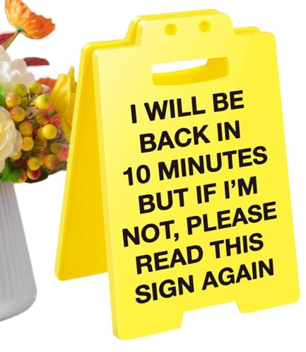 Büro-Schreibtischschilder Lustige Büro-Schilder - Neuheit Warnschild Schreibtisch | Lustiges Schreibtisch-Schild, lustige Dekoration für Kollegin, Compa