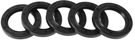 HEROFFIX 5 Stk Drehwellendichtung Hochdruck-Öldichtung 32x47x7mm Schwarz Nitril 70 Durometer Gummi