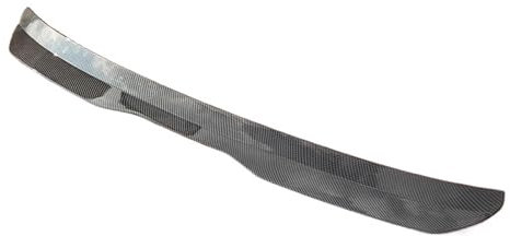 Spoiler Hinten 99CM Universal Auto Spoiler Flügel Zubehör Teile Für Meistens Fließheck SUV Fahrzeuge Hinten Dach Stamm Ducktail Lip Wing Styling Auto Schwanz Spoiler Flügel(Carbon)