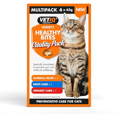 VETIQ Healthy Bites Vitality Variety Cat & Kitten Treats (84 Servings)